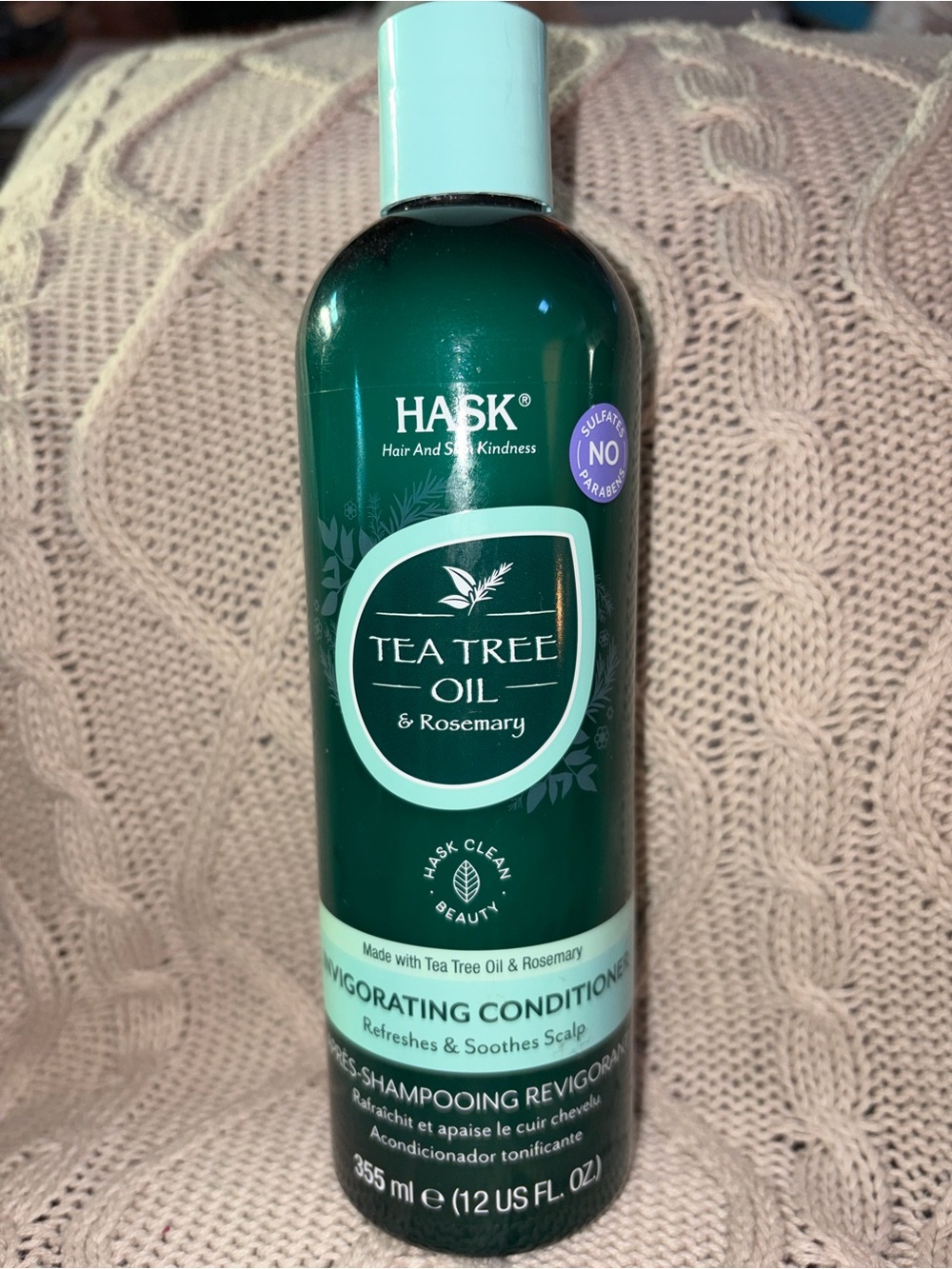 Tea tree and rosemary invigorating conditioner